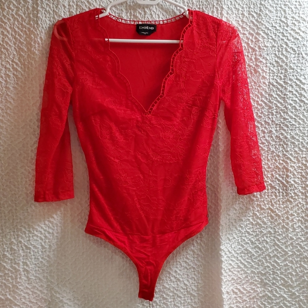 NWOT Bebe bodysuit xxs